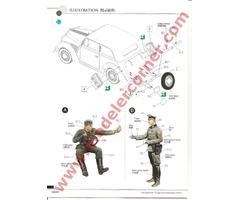German light staff car STABSWAGEN mod.1937 w/Crew