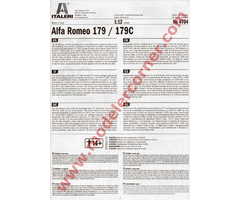 Alfa Romeo 179 or 179C (1979 to 1981)