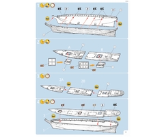 Cutty Sark Revell reference 05422 instructions - 567