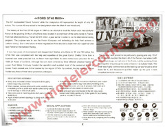 Ford GT40 Mk II The 1966 Le Mans winning GT coupe